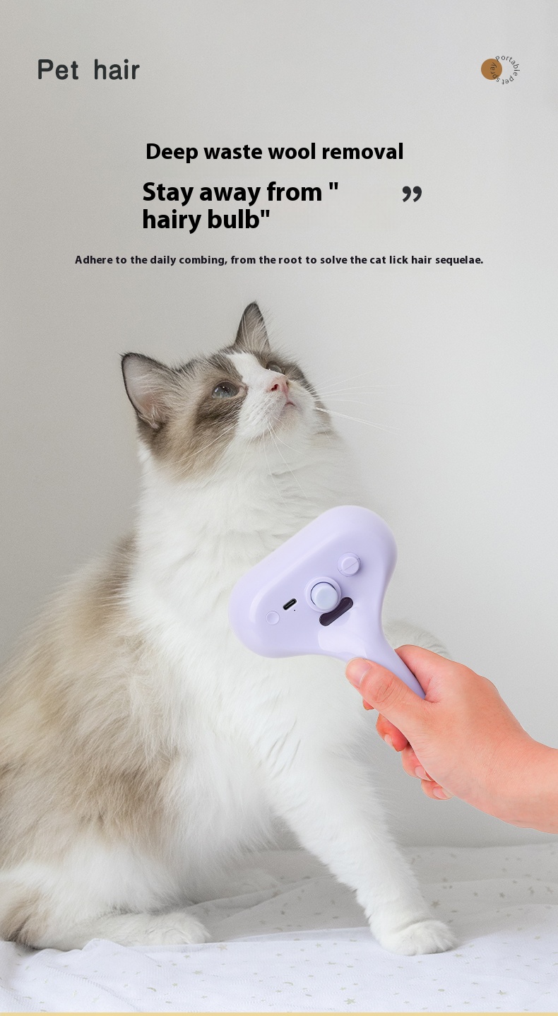 Pet grooming comb product detail