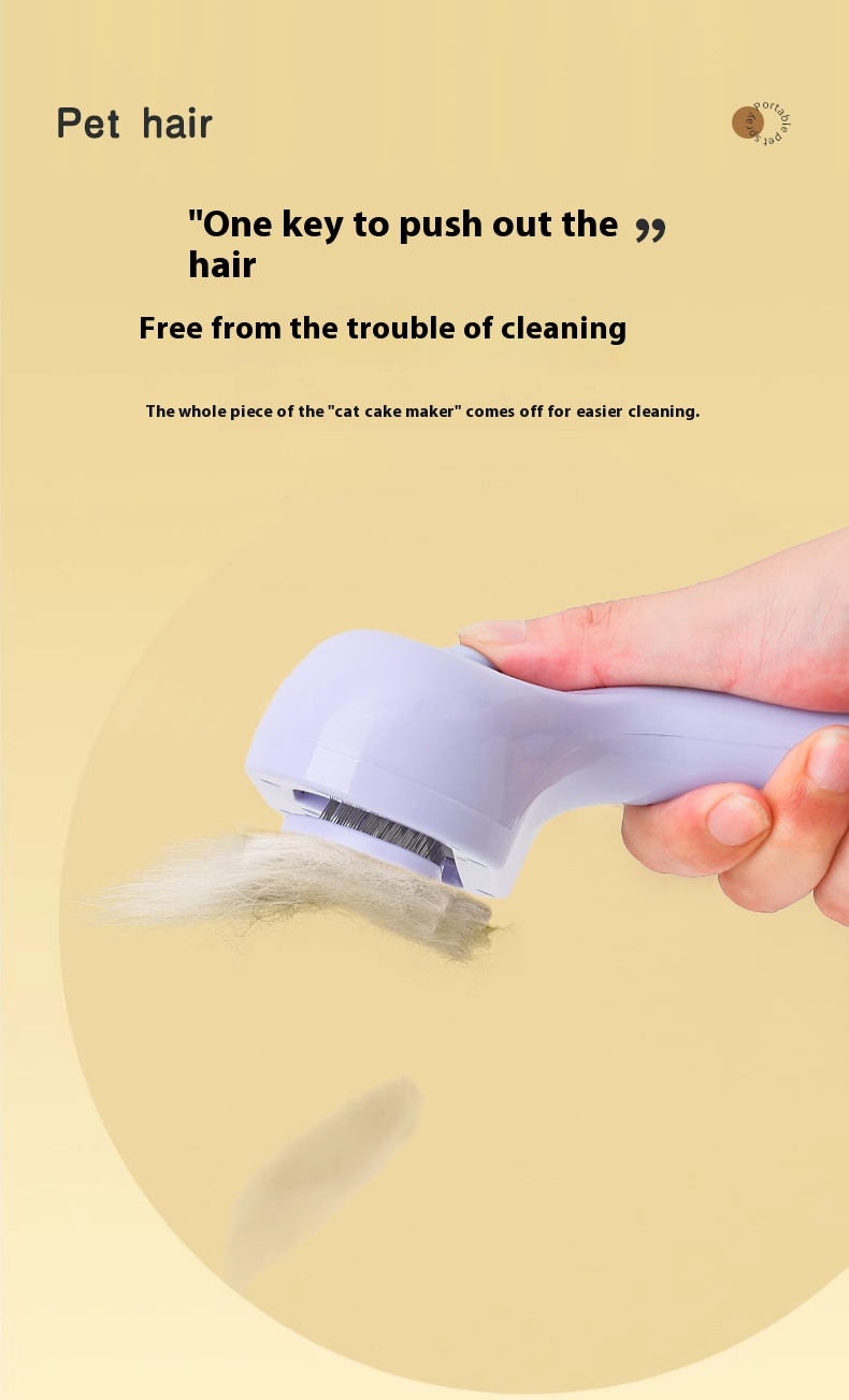Pet grooming comb product detail
